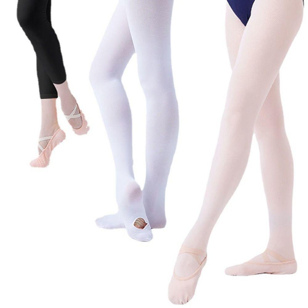 60D Ballet Tights with Hole Seamless Pantyhose New Dance Stockings for Girls