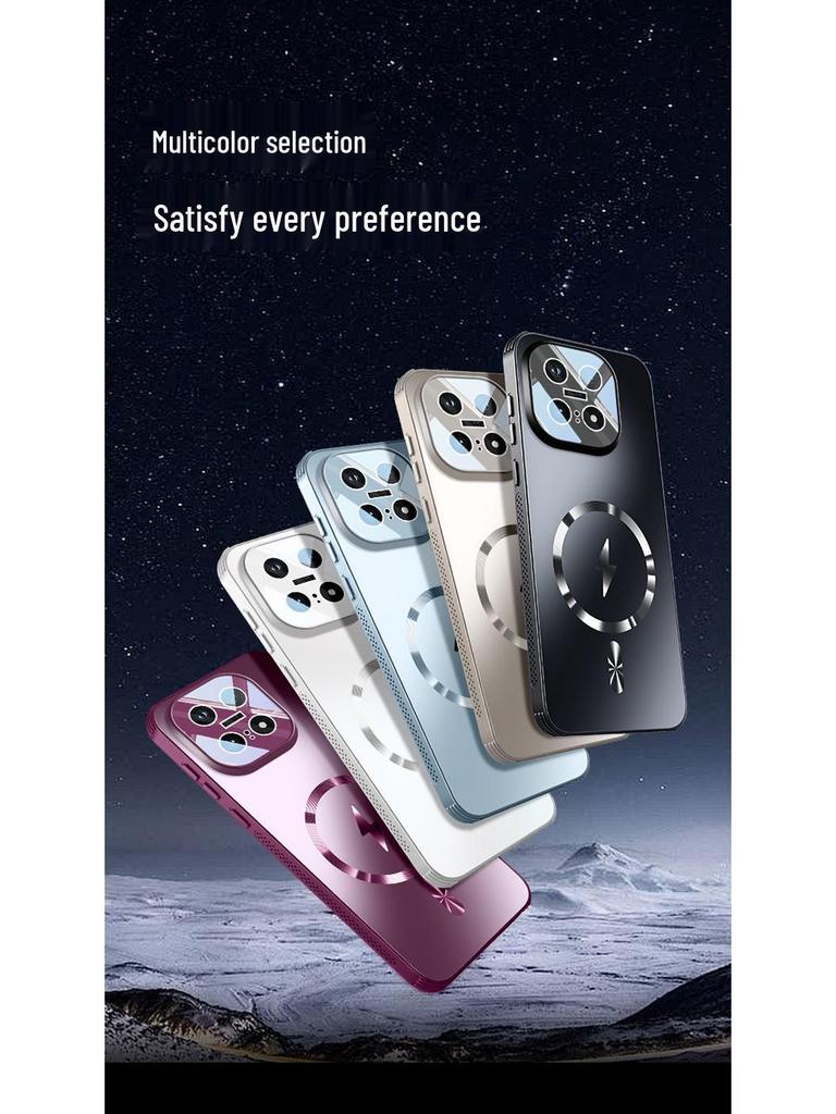 Магнитный защитный чехол-сота для отвода тепла IQOO15 с интегрированной линзой