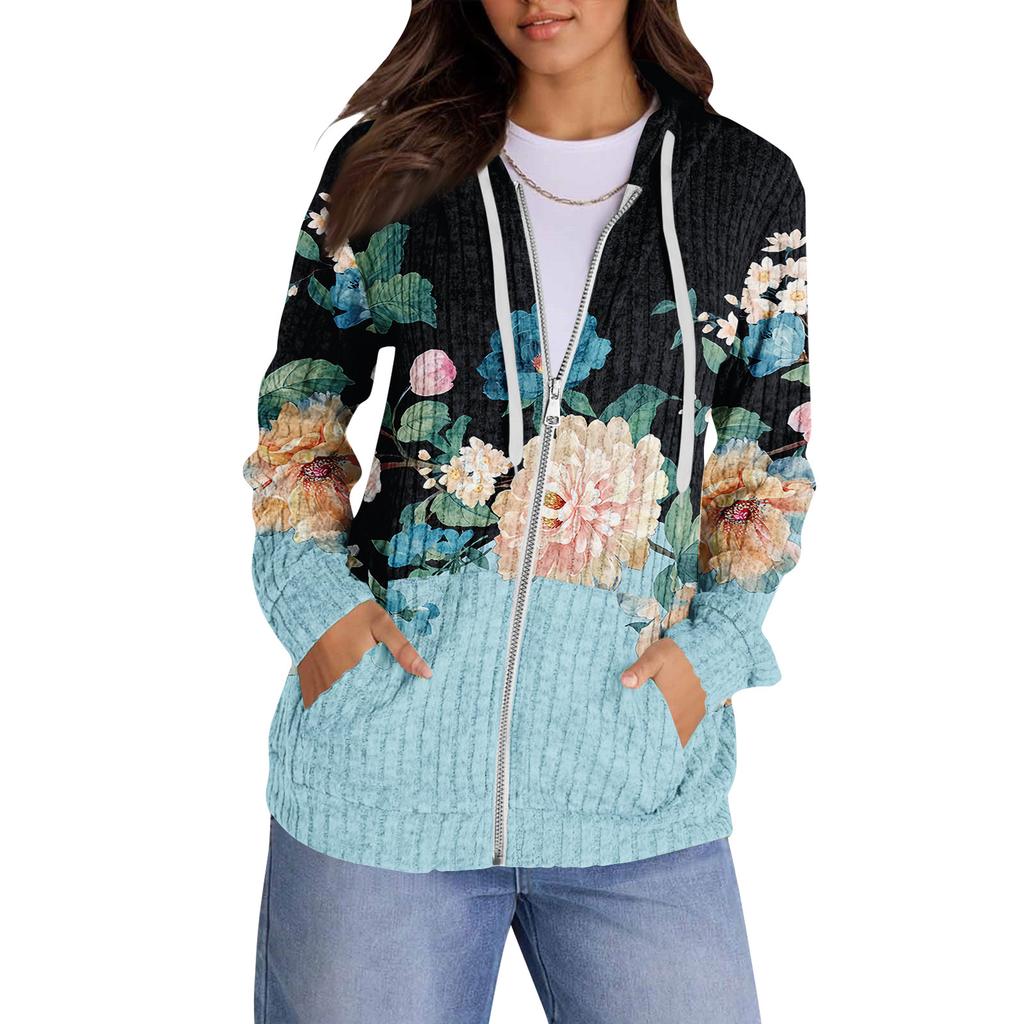 Hoodies For Women Trendy Tops Casual Fall Fashion Long Sleeve Sweatshirt With Pockets Pullover Lightweight