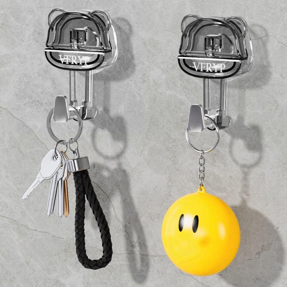 Настенные подвесные дверные настенные вакуумные крючки пластиковые вешалки для одежды крючки на присосках для дома