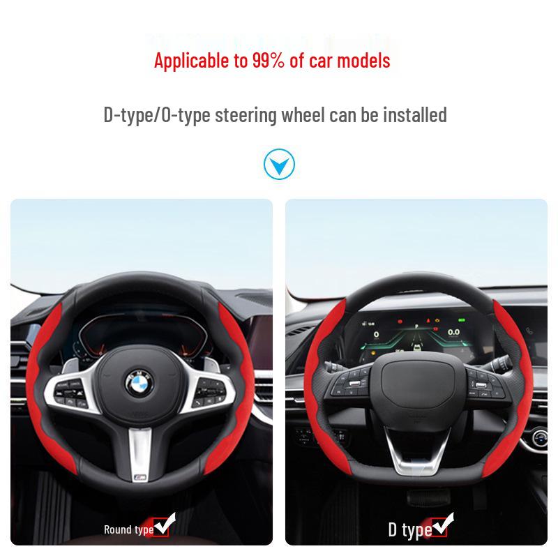 All-Season Non-Slip Steering Wheel Cover for Baojun 730/630/560/530/510/310W