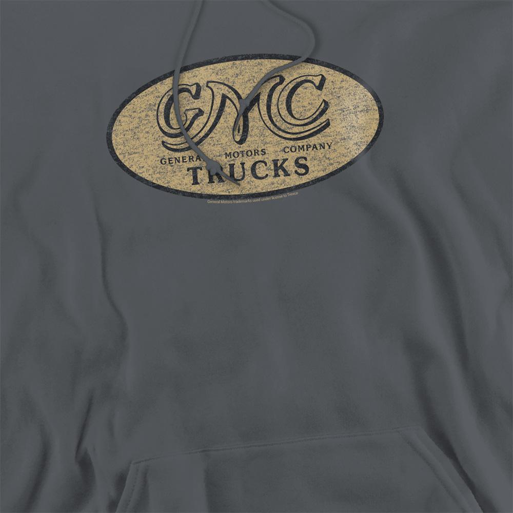 GMC Unisex Adult Oval Logo Vintage Hoodie
