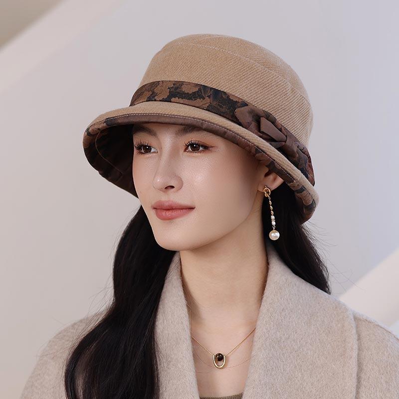 Hat Heaven Панама Универсальная Зимняя Повседневная Панама Теплая Хлопковая Шляпа Шляпа Бабушки Мамы