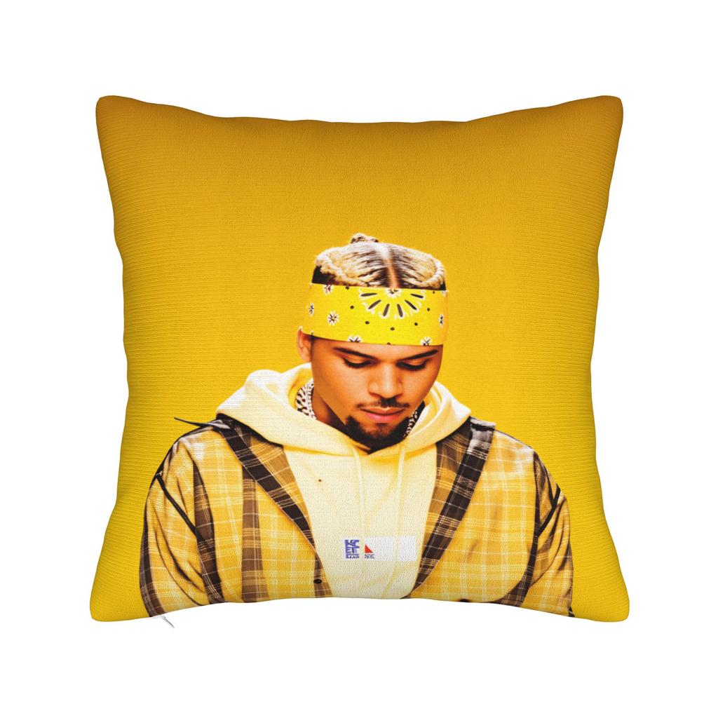 B-Brown Breezy Bowl XX Pillow Case Funny Pillow Cover Design Pillowcases For Sofa Couch Bed Living Room