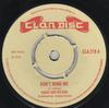 7-дюймовая пластинка HIGGS WILSON GLEN ADAMS ROY W Dont Mind Me Angel CLA218 Clan Disc 1970 UK Регги Ска Даб Б/у