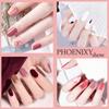 PHOENIXY, 8 мл, 12 цветов, гель-лак для ногтей, гель для ногтей, полуперманентный твердый гель для ногтей, замачиваемый УФ-гель, нужна база, верхнее покрытие, дизайн ногтей «сделай сам»
