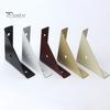 5Pcs Corner Brace Brackets Rustproof Corrosion Resistant Simple Installation 90-Degree Triangle Gusset Corner Brace Fasteners