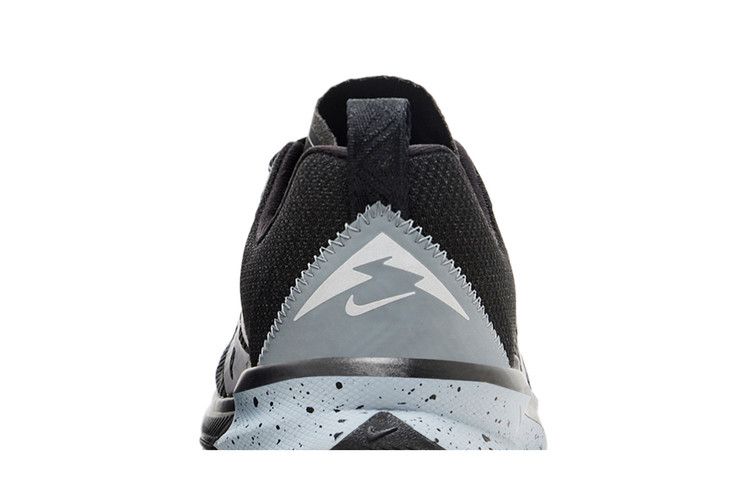 Мужские кроссовки Nike React Terra Kiger 9 Черный Отражающий Серебристый Прохладный Серый Волк Серый
