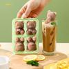 Ice Cube Shape Tray Bear Silicone Ice Cube Maker Cute DIY Candy Chocolate