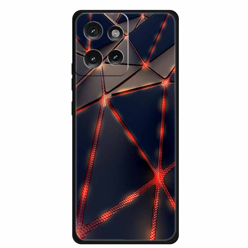 Чехол для Motorola Moto G75 5G Животные Мягкий Силикон ТПУ Чехлы для Телефона Задняя Крышка для MotoG75 Ударопрочный Защитный Новый Крутой Fundas