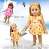 18-дюймовая одежда для кукол American Girl, модное вечернее платье для кукол, лучшие подарки для детей