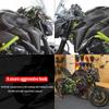 For Kawasaki Z900 Z 900 2017- Motorcycle Unpainted/Carbon Fiber Gas Tank Side Trim Insert Cover Panel Fairing