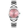 Stylish Simple Watch Women's Watch Stainless Steel Watch Quartz Diamond Clock Ladies