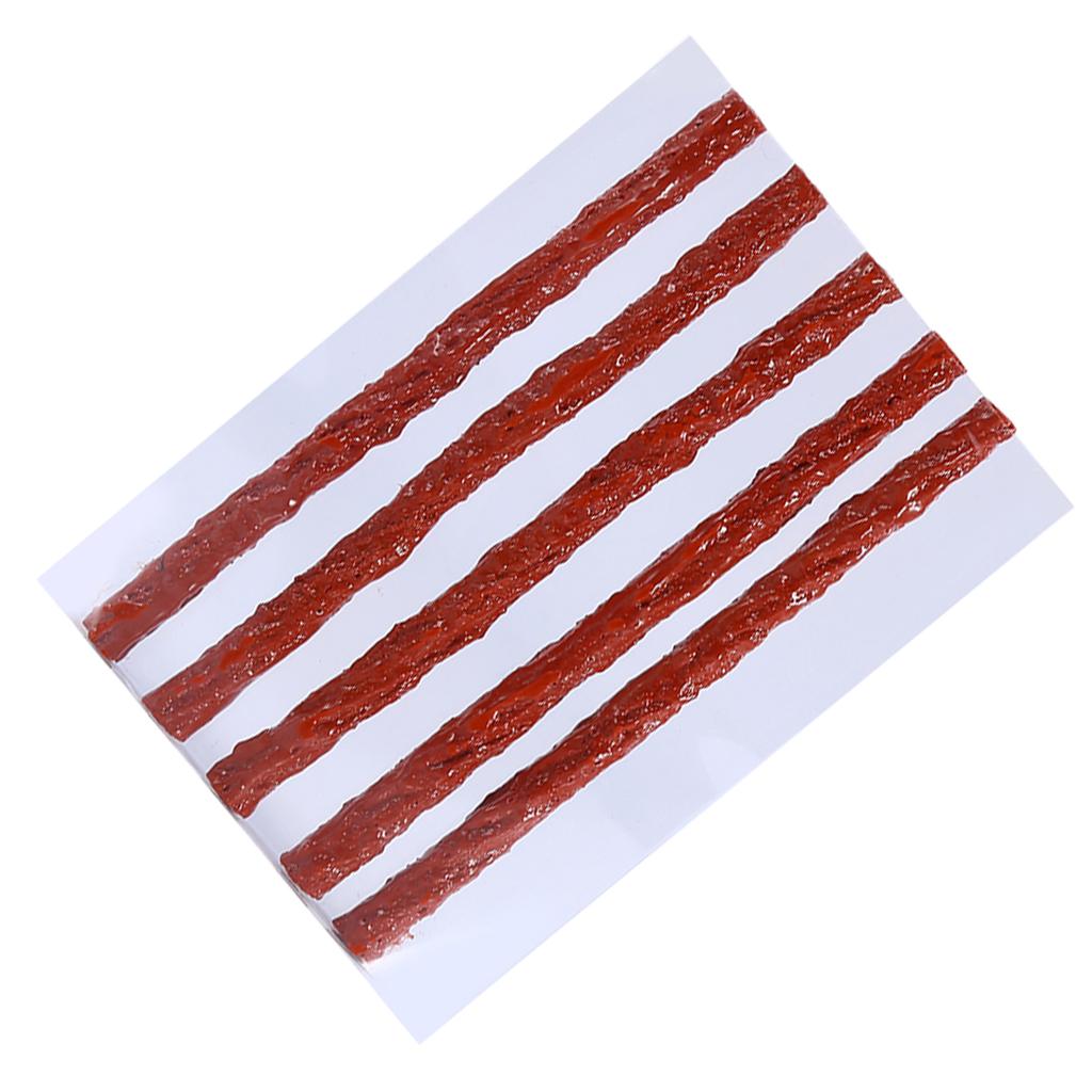 50 шт. бескамерный ремонт шин Скутер Велосипед Автомобиль Мотоцикл Резиновые полоски Набор Заглушка Прокол шины