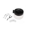 With Airbrush Hanger Spray Pen Cleaning Pot Metal Handle Waste Liquid Collector  Model Building