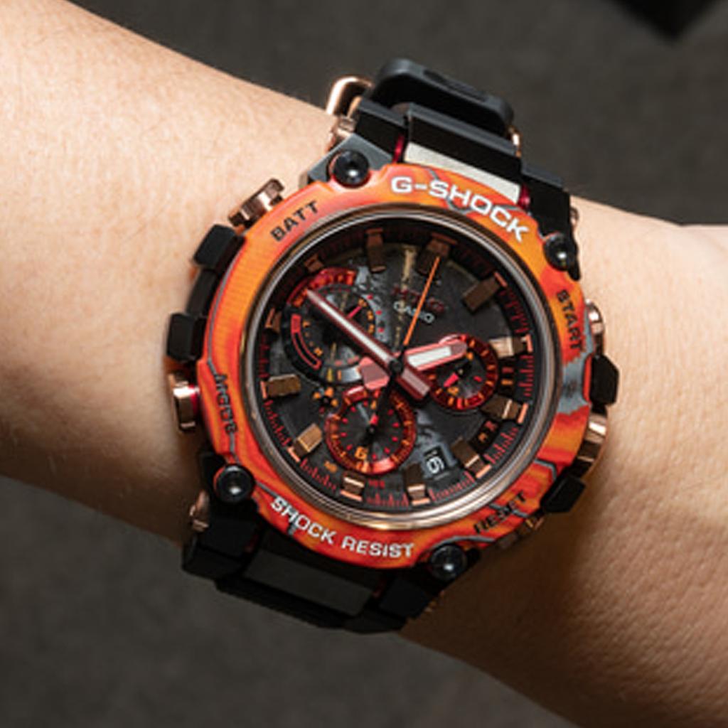 Casio Мужские часы серии MT-G Черные MTG-B3000FR-1AJR