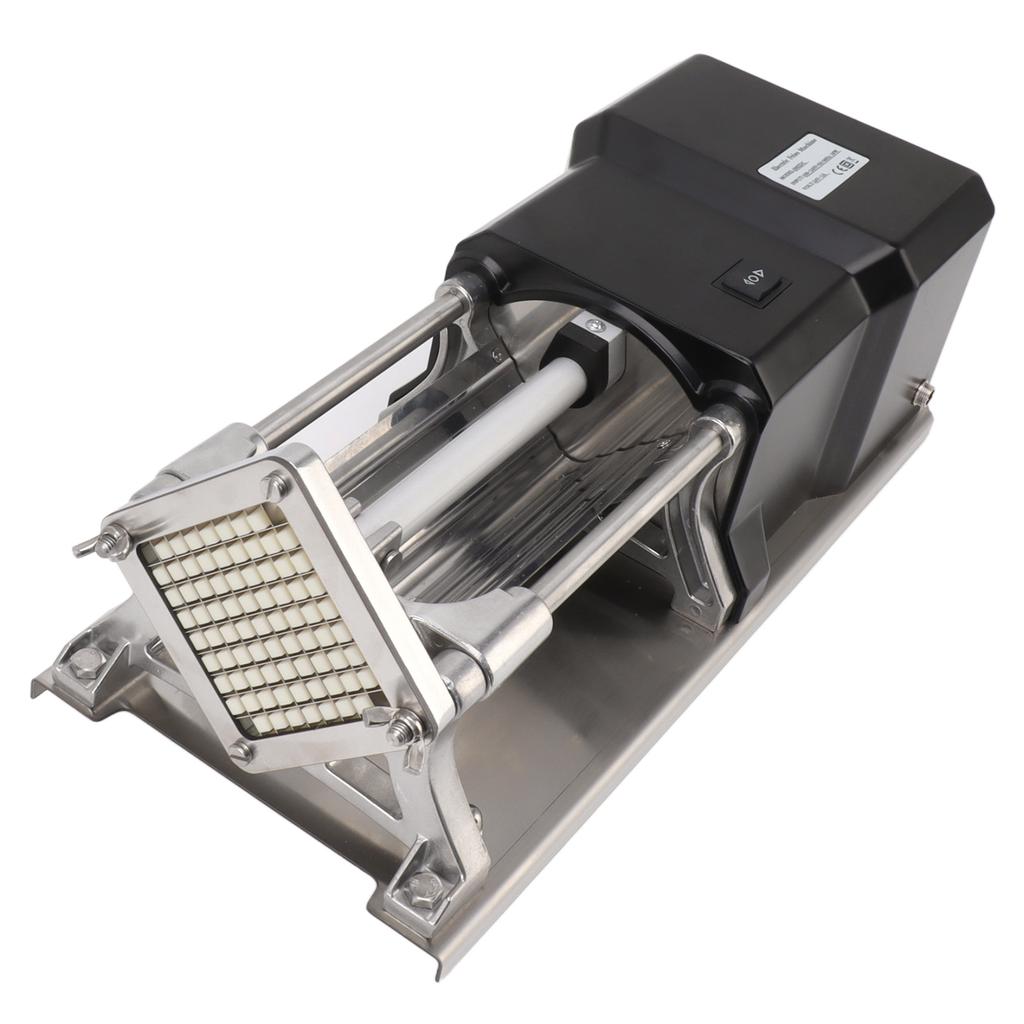 French Fry Cutter Heavy Duty Stainless Steel Electric Potato Chip Cutter for Commercial Household