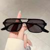 Small Vintage Square Sunglasses Women Brand Designer Mirror Sun Glasses Female Fashion Retro Leopard Frame Blue