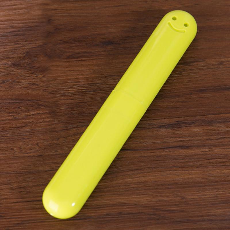 Зубная щетка тюбик конфетного цвета популярный портативный бытовые принадлежности для путешествий дома пылезащитный чехол чехол для зубной щетки