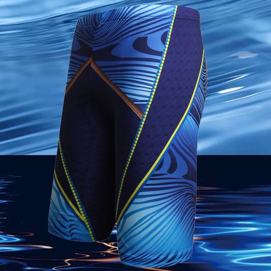 Внутренний шнурок обтекаемого дизайна, большие размеры, длинные плавки, мужские лоскутные цветные шорты для плавания с буквенным принтом, пляжная одежда