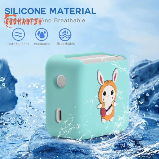 Защитный чехол для плеера, противоударный мини-детский силиконовый чехол для аудиоплеера с ремешком для защиты от потери для Yoto - защитный аксессуар