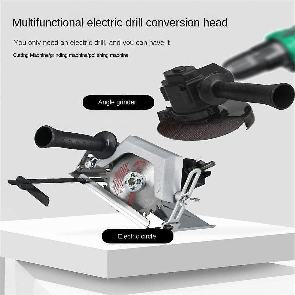 Circular Saw Conversion Head Bearing Steel Anti-slip Precision Adjustable Multipurpose Tool Electric