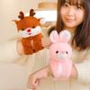 Rabbit, Deer, Snapping Circle, Plush Toy Doll, Elephant, Koala, Wrist Bracelet, Doll, Children's Rag Doll