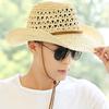 1 шт. Летняя солнцезащитная шляпа для путешествий на открытом воздухе с защитой от ультрафиолета, ручная работа, винтажный стиль, пляжная шляпа, ковбойская шляпа, соломенная шляпа с широкими полями