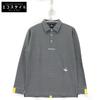 1piu1uguale3 [GOLF][×Del Piero] GDT012 Gray L/S Back Line Polo Shirt Tops IV grayUsed