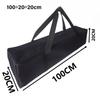 Black Storage Bag Large Travel Picnic Handbag High Quality Canvas Canopy Pole Bag  Outdoor Supplies