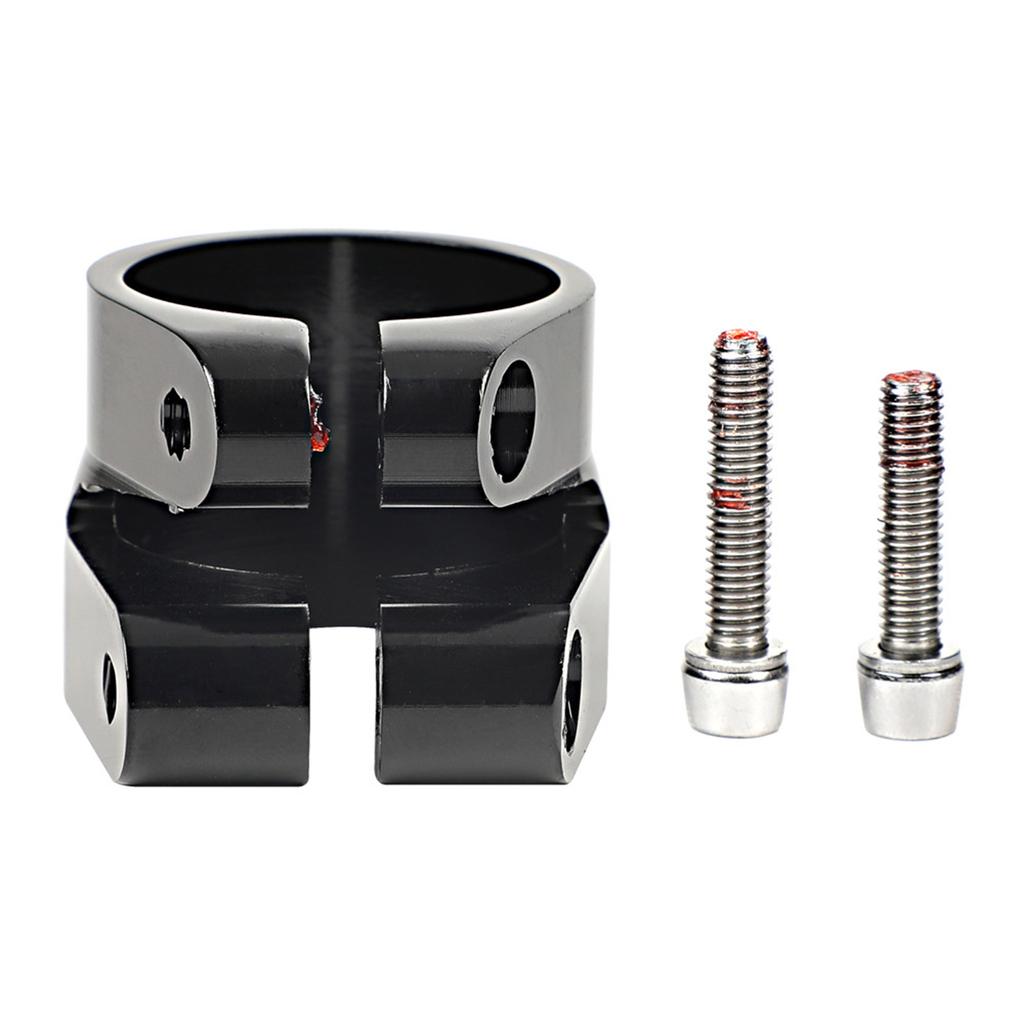 Reliable Double Layer Bike Seat Post Clamp 31.8mm/34.9mm Quick Release Seatpost Collar Cycling Accessory Easy To Use