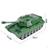 Inertia Tank Toy Kids Driven Rotatable Turret, Simulation Tanks for Children