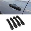 For Honda Pilot  2024 2025 2026 ABS CarbonFiber Black Car door handle bowl pull cover door bowl sticker Exterior Accessories