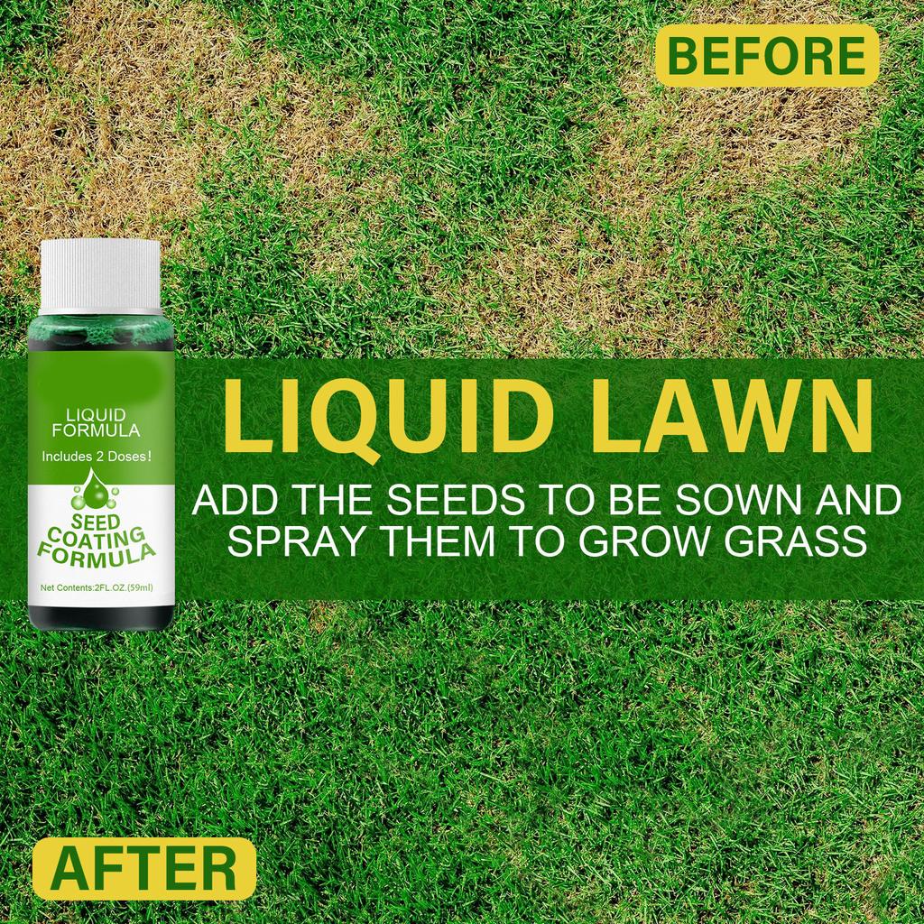 Grass Lawn Nutrient Solution 59ml Plant Growing Nutrient Hydroponic Garden Plant Fertilizer Seeding System Liquid Spray