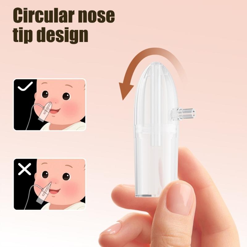 Nose Cleaner Baby Nasal Suction Aspirator Hand Pump Nasal Aspirator Cleaner Nose Cleaning Tool for Toddlers Newborns