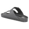 Klapki damskie Birkenstock Arizona Essentials EVA Narrow Anthracite na wąską stopę piankowe czarne (1001498)