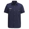 Summer Shirt Men 'S Short -Sleeved All -Match Loose Shirt All -Match Workwear Casual Shirt