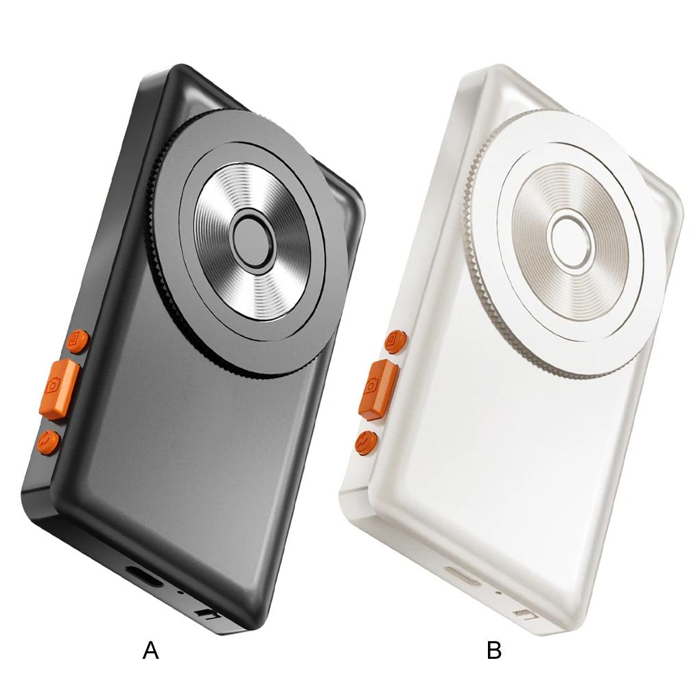 Selfie Monitor Screen with Bluetooth-compatible Remote Control Magnetic Clip Live Screen Sharing Adjustable Brightness Live Stream Selfie Monitor