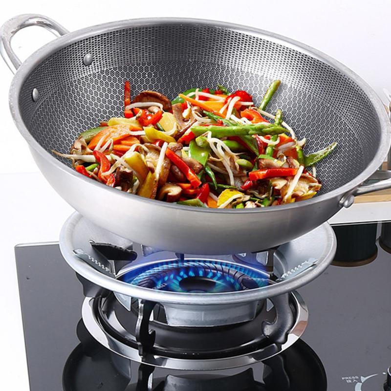 Огнестойкое лобовое стекло, защитное газовое покрытие, ветрозащитное кольцо, противоскользящий кронштейн, утолщенное энергосберегающее кольцо для газовой плиты