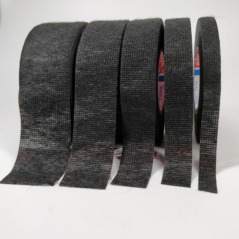 1 рулон, клейкая ткань для кабеля, тканевый жгут проводов, лента для проводов, фланелевая лента, термостойкая