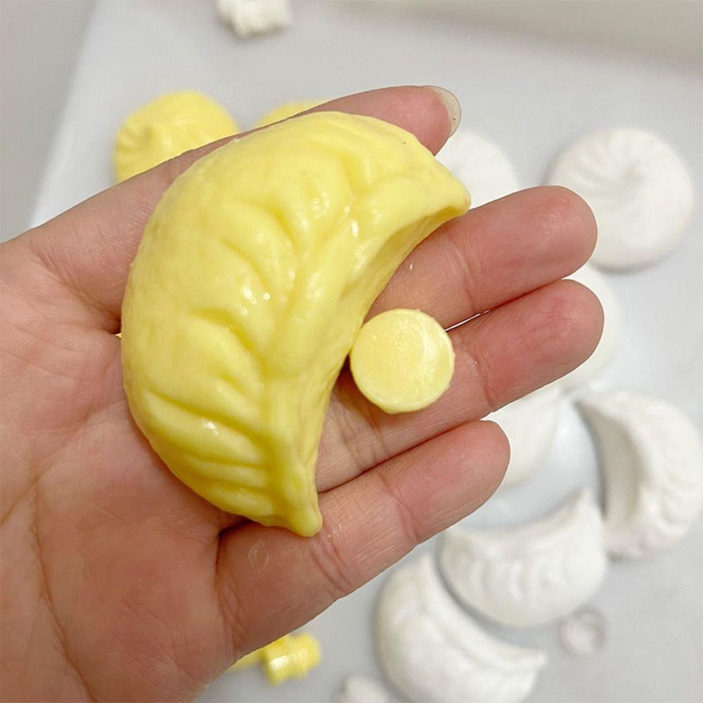 Blank Craft Dumpling Squishy Sensory Fidgets DIY Empty Ball Skin DIY Steamed Bun  Adults Beginners