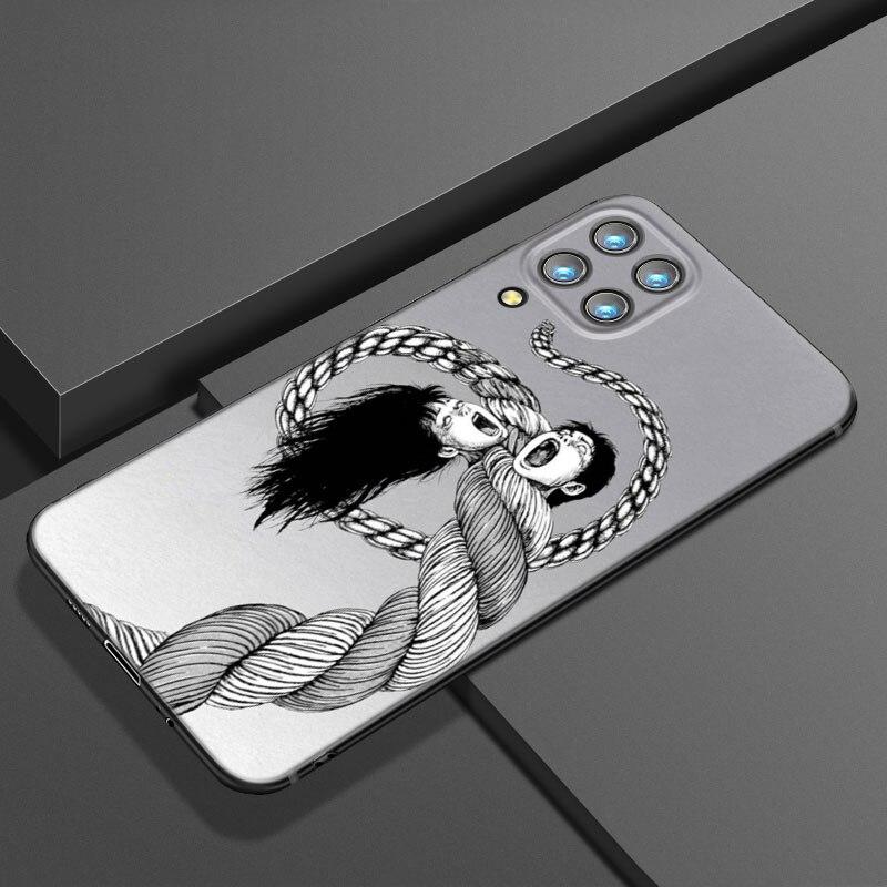Junji Ito Terror Horror Anime Phone Case For Samsung A21 A30 A50 A52 S A13 A22 A32 4G A23 A33 A53 A73 5G A12 A31 A51 A70 A71 A72