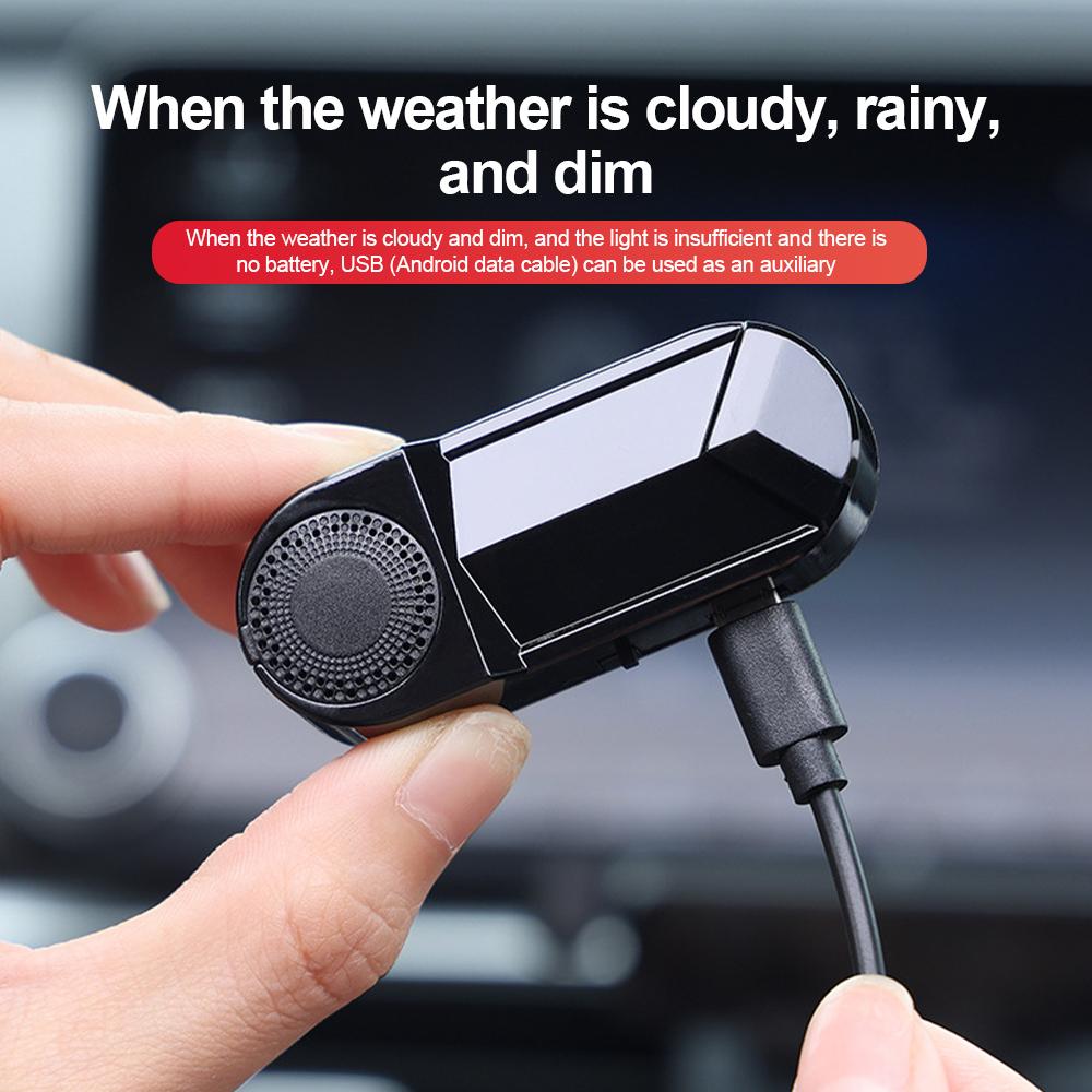 Автомобиль Мотоцикл Солнечная Энергия Стробоскопический Сигнальный Светильник Поддельный Сигнальный Светильник Универсальный Вспышка Предупреждающий Светодиодный Светильник Сигнальная Лампа Противоугонная Предупреждение