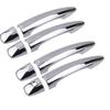 Cars Accessories Door Handle Cover For Nissan Altima - Carbon Fiber Silver Car Decoration Styling Upgrade Modify A Car