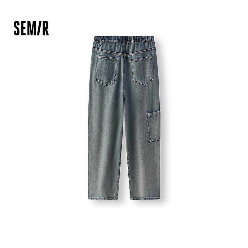 Мужские джинсы Semir в ретро-стиле, рабочие, прямого кроя
