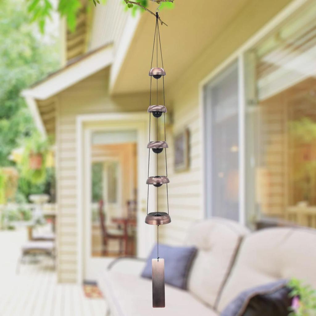Japanese Style Multi-Bell Wind Chime Pendant for Blessings