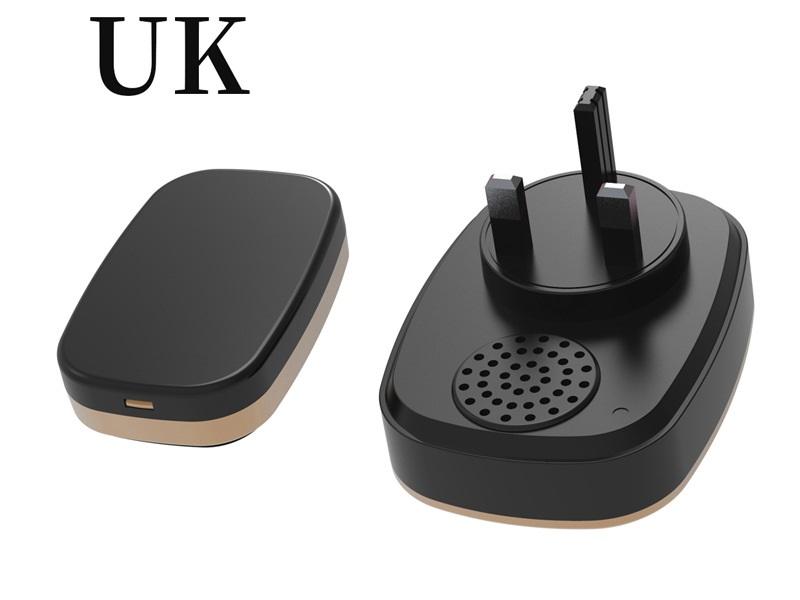 Waterproof Wireless Doorbell 300M Remote EU UK US Plug chime Door Bell alkaline batteryAA