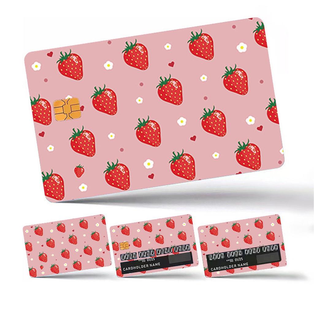 Bank Credit Card Sticker, Bus Card Student Meal Card Decoration, Decal Skin, Glossy Or Credit Card Cover, Chip Cutting