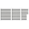 Tamiya Mini 4WD Special Product Stainless Steel Screw Set 15/20/25/30mm Black 95434