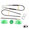 BWR742 Power Window Regulator Repair Set Right for BMW 3 Series E46 Compact 2001-2005 2/3 Door 51338251352